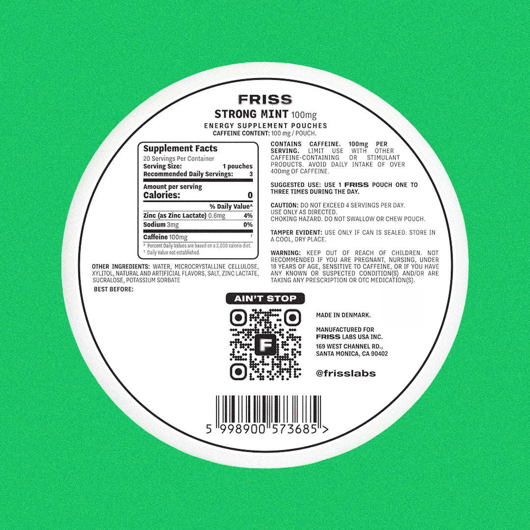 FRISS Strong Mint 75mg – Friss Labs